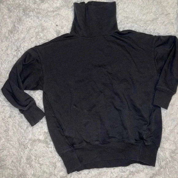 Aerie Mock Neck Sweater XS with Pockets - Picture 2 of 5